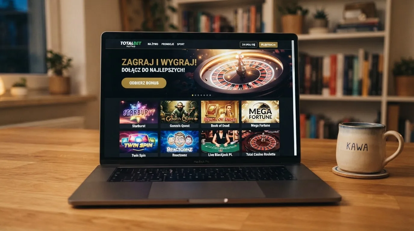 Strona główna oficjalnego serwisu jedynego legalnego kasyna internetowego w Polsce